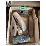 Assorted Metal Hammer Heads and Wedges