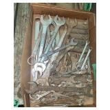Box Lot of Open End Wrenches