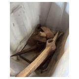 Container of Axes and Pick Heads