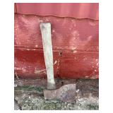 Axe with Wooden Handle