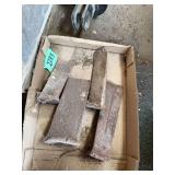 Lot of Four Metal Splitting Wedges