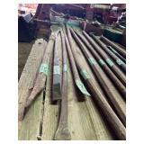 Lot of Assorted Chisels and Metal Bars