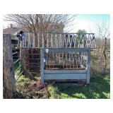 Metal Livestock Hay Feeder