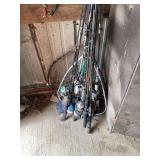 Rod and Reels and Fishing Net