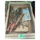 Box Lot Assorted Hand Tools
