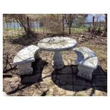 Concrete Patio Set
