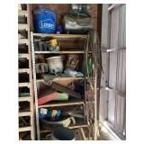 Shelf Assortment with Tools and Equipment