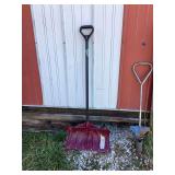 Burgundy Snow Shovel