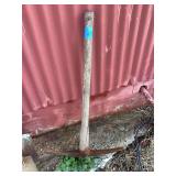 Railroad Pick with Wooden Handle