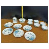 Shofu Porcelain Floral Tea Set