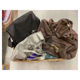 Assorted Collection of Shopping Bags and Luggage