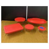 Pyrex Glass Storage Containers - 5 Piece Set