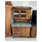 Kitchen Hutch 44” W x 27” D x 6’ T