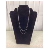 18” & 20” Necklaces 925 (New)