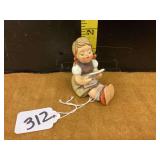 Goebel W. Germany Figurine of Girl Singing