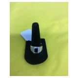 Mens Blue Quartz 925 size 9.5 (New)