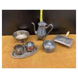 Silver Plated Tea Service Set