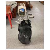 Golf Clubs and Bag