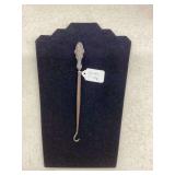 Vintage Button Hook Sterling? Handle only