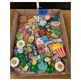 Collection of Decorative Refrigerator Magnets