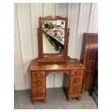 Dresser with mirror 40” W x 19” D x 30” T
