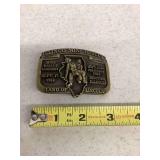 1983 Illinois Mine Rescue Belt Buckle Limited Edition