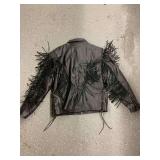 Leather Motorcycle Coat xxxl