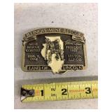 1997 Illinois Mine Rescue Belt Buckle
