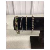 Bracelets Marked 925 or Sterling (4)