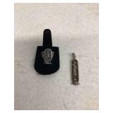 Vintage Egyptian Revival Signet Ring & Vintage Egyptian Pendant