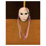 Vandor Face Mask with Peacock Design