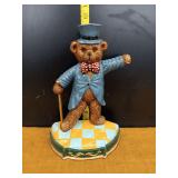 Teddy Bear Figure with Formal Attire