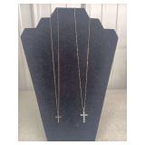 20" Cross Necklace (2) 925