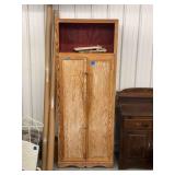 Cabinet 30” x 18” x 78”