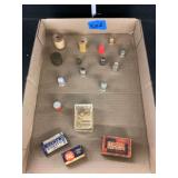 Thembles, wood Sewing Thread Holders, etc