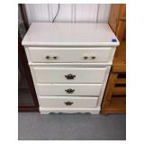 Painted Wood Chest of Drawers