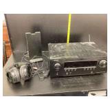 Denon AVR-S960H AV Receiver with Sony Speakers and Headphones
