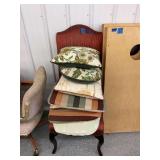 Chair and Pillows