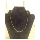 18k OVR S/S 18” Snake Chain (New) Made in Italy
