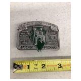Illinois Mine Rescue Contest Belt Buckle, August 14, 1993