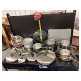 Revere Ware Stainless Steel Cookware Set
