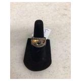 Honey Quartz 925 Size 5 3/4 (New)