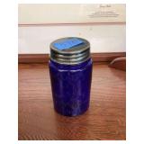 Blue Mason jar