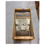 Record Albums, Cassettes & Crate