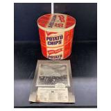 State Fair Potato Chip Can, Chicago Producers Commission Association