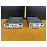 Two Uniden CB Radios: PC76XL and PC68LTW