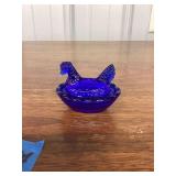 Miniature Hen On Nest