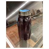 Purple Mason Jar