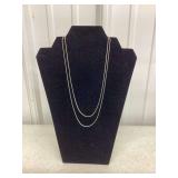 18” & 20” Necklaces 925 (New)
