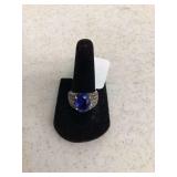 Blue Quartz 925 Size 8 (New)